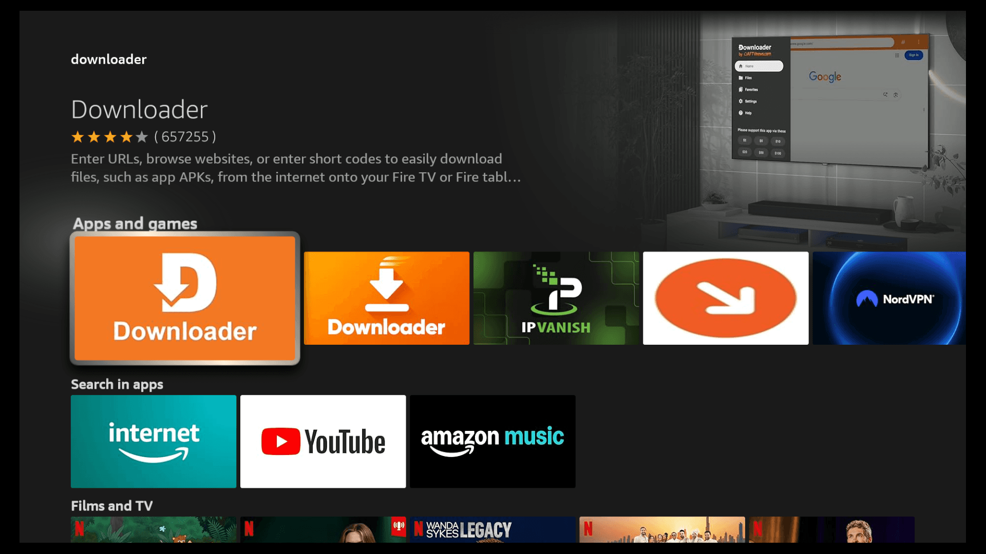 Install Downloader